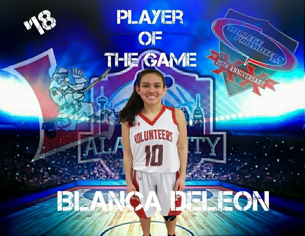 ACH_GBB's tweet photo. Player of the Game presented by College Promoters (@SATXrecruiting) is @blancaaa_10 with 22 pts. Consistently hit the open shots.
#ACHGBB #210girlshoops https://t.co/7AaLiDcXns