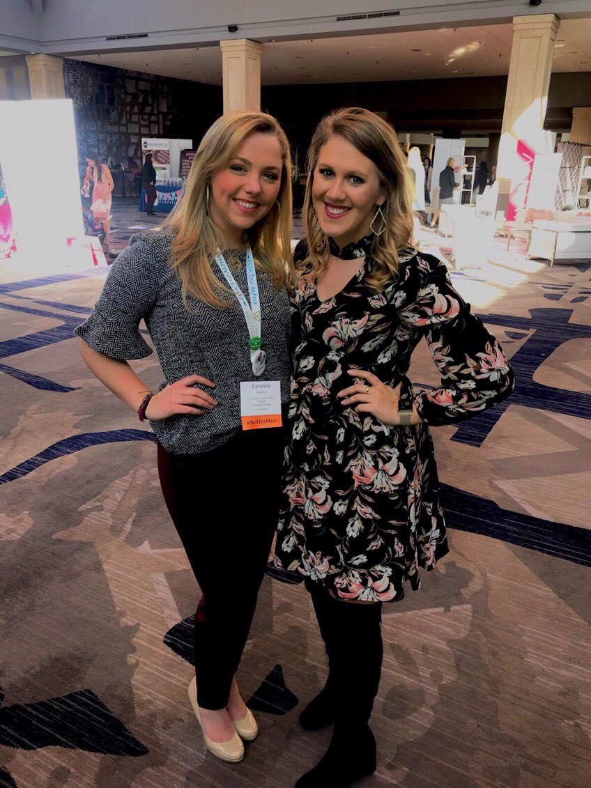 Remember this face from recruitment?! Running into <a href="/brittanyowhite/">Brittany White</a> from <a href="/PhiredUp/">Phired Up</a> made our day! #PiPhiLove #CCWL