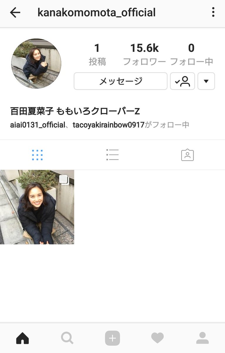 osareni1's tweet photo. 一人もフォローしてないから、ももたまいのインスタ川上さん説あるな https://t.co/gt5jhlrLqT