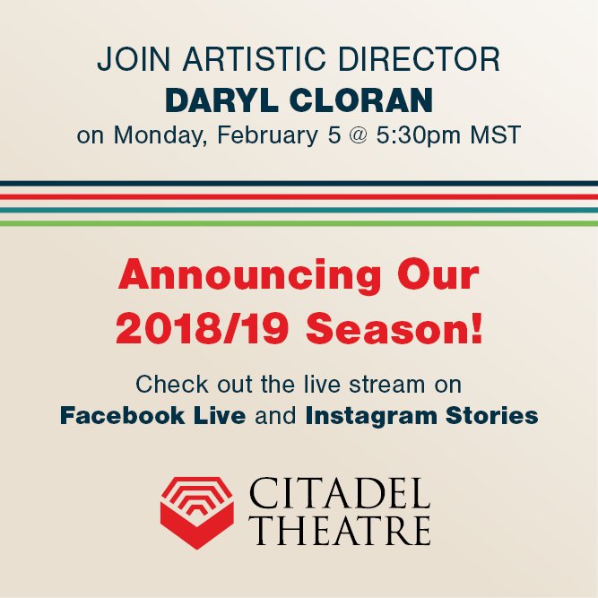 citadeltheatre's tweet photo. https://t.co/GNfmJPvB4R