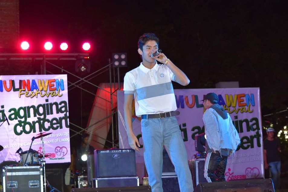 dulcepanzo's tweet photo. Grae Fernandez   @graecamfer    performing  for the Pamulinawen Festival at Aurora Park Laoag City in Ilocos Norte.    @starmagicphils   @StarMusicPH   @ABSCBN  @ASAPOFFICIAL   @benchtm   @BCbench   #BenchEveryday https://t.co/hQ7qVWAci8