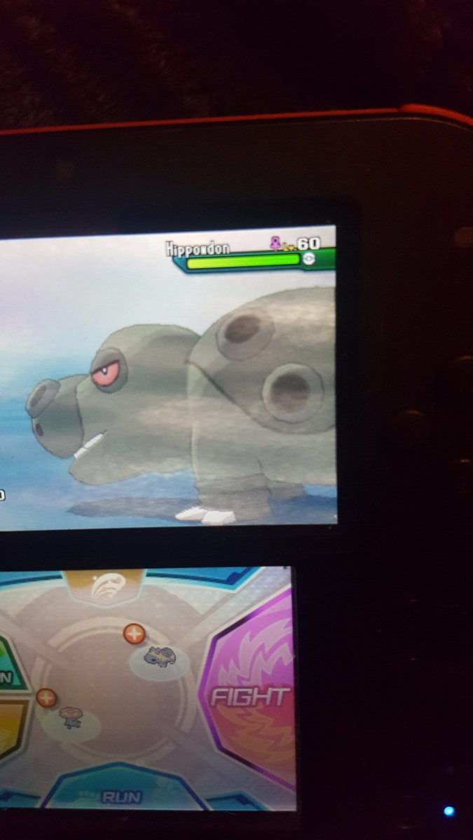 josiff600's tweet photo. Shiny hippowdon! https://t.co/guBl7mbRct