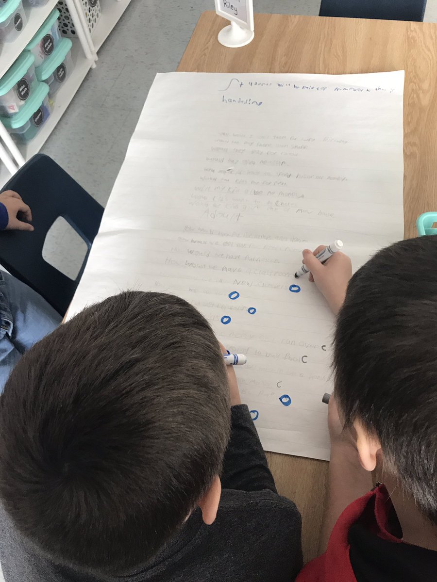 mrsmcb_edu's tweet photo. First attempt using #QFT was a great learning experience for these 3/4 Ss! Worked through some #ProductiveStruggle as we developed our questioning skills before we begin our next inquiry. #CODEtvdsb @tvdsbtech @FDRooseveltPS #inquiry #QuestionFormulationTechnique https://t.co/MfprH7zo3D