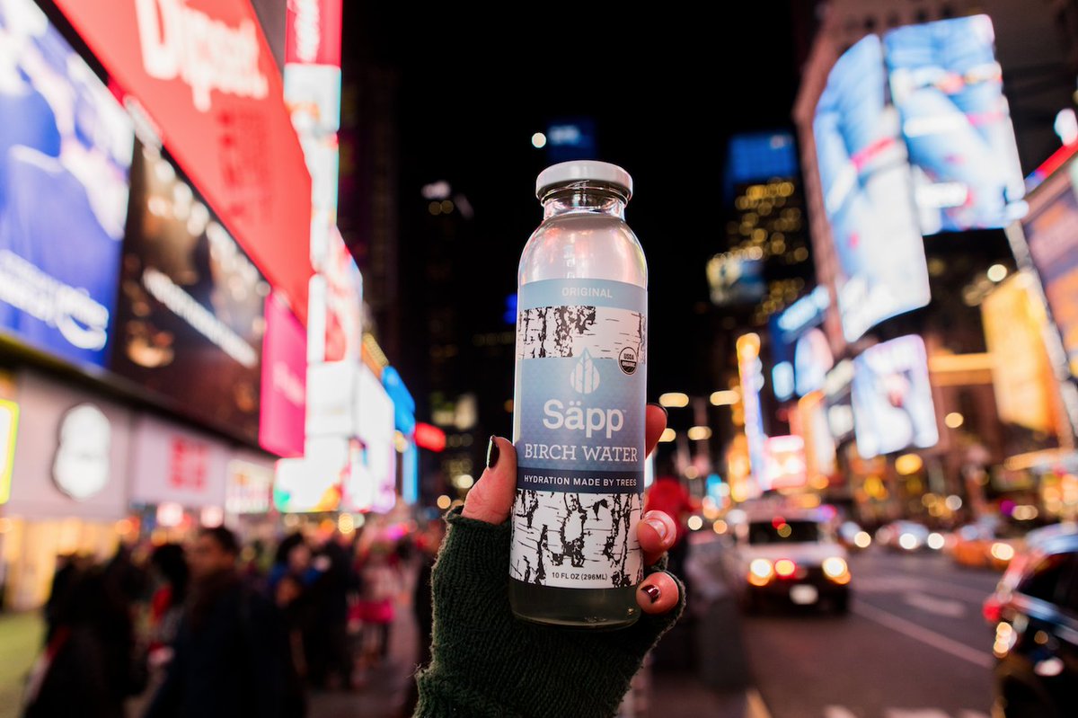 Our version of a nightcap 🙌#Cheers #SappLife #TimesSquare