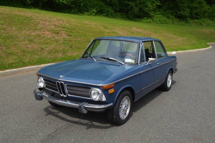 Lowenado's tweet photo. #MyFirstVehicleWas a 1972 Blue BMW 2002 - I bought it in 1984. So many adventures in that car. https://t.co/kPfFZJ918M