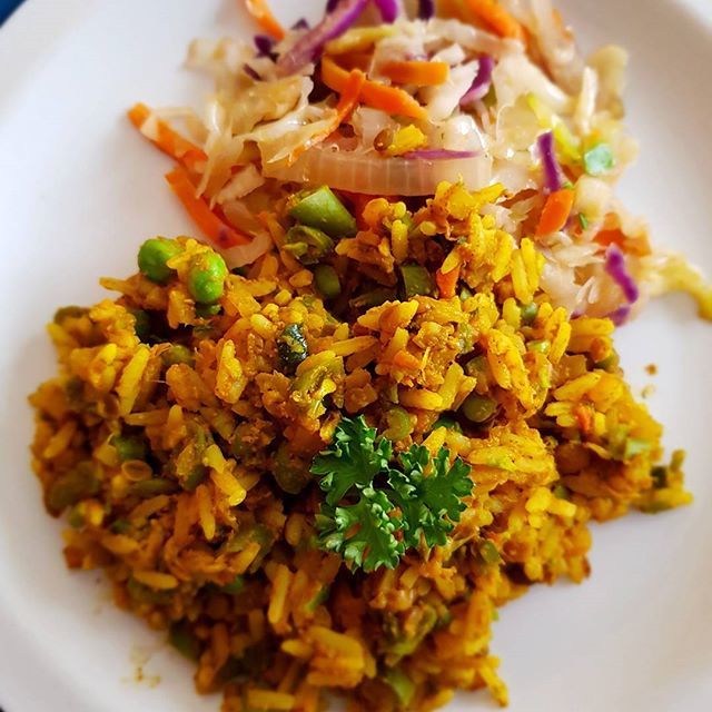 araijain's tweet photo. Vegetable Biryani #NetcareHospital #SunningHill #TheLifesWay #Photoyatra .
.
.
.
.
#Indian #Food #foodlovers #Foodporn #Vegetarian #VegetarianFood #aashishRai #SocialMediaInfluencer #Rice #Peas #Beans #Salad #healthyeating #HealthyLiving #mobilePhotography #SmartphoneCamera … https://t.co/2OZ0NOtYaX