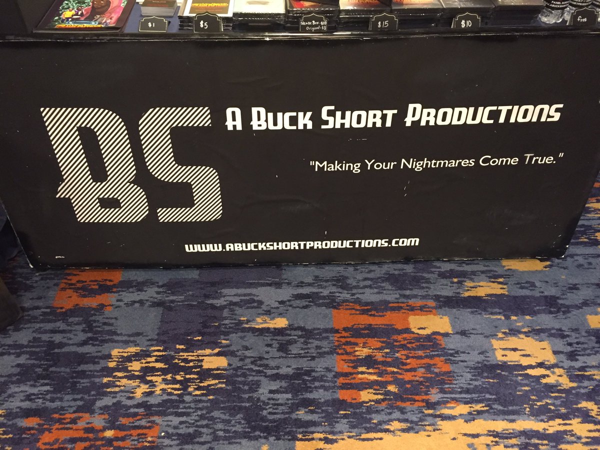 abuckshortprod's tweet photo. Come & see us @DaysOfTheDead13 in the vendor area, buy #FRANKENTHUG #Horror #HorrorMovies #supportindiefilm #indiehorror https://t.co/hKKMPwGbmi