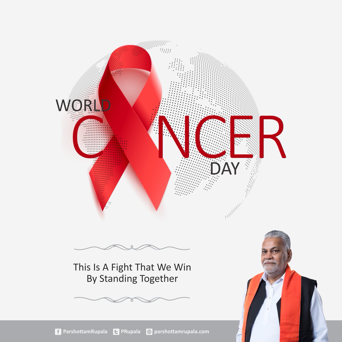 PRupala's tweet photo. Fighting Cancer requires all of us to join hands in spreading awareness about the symptoms and ensuring a balanced and healthier lifestyle.
#WorldCancerDay https://t.co/TU8pExlObh