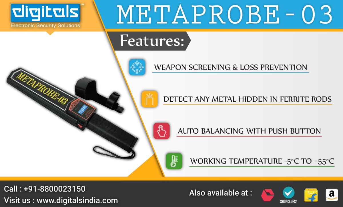 DigitalsIndia's tweet photo. Digitals #Metaprobe-03

#Digitals #India #Security #Products https://t.co/Lv6epj4hyf https://t.co/RPw2omp0af