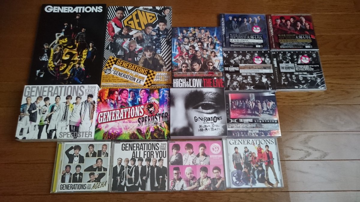 y__gene_alan's tweet photo. 誰か買いたい方いませんか？？💦
質問等リプorDMで受け付けてます！
RTだけでもいいので見た方はお願いします🙇

#拡散希望
#GENERATIONS
#THE RAMPAGE
#アルバム
#CD https://t.co/LdY0rNA2o4