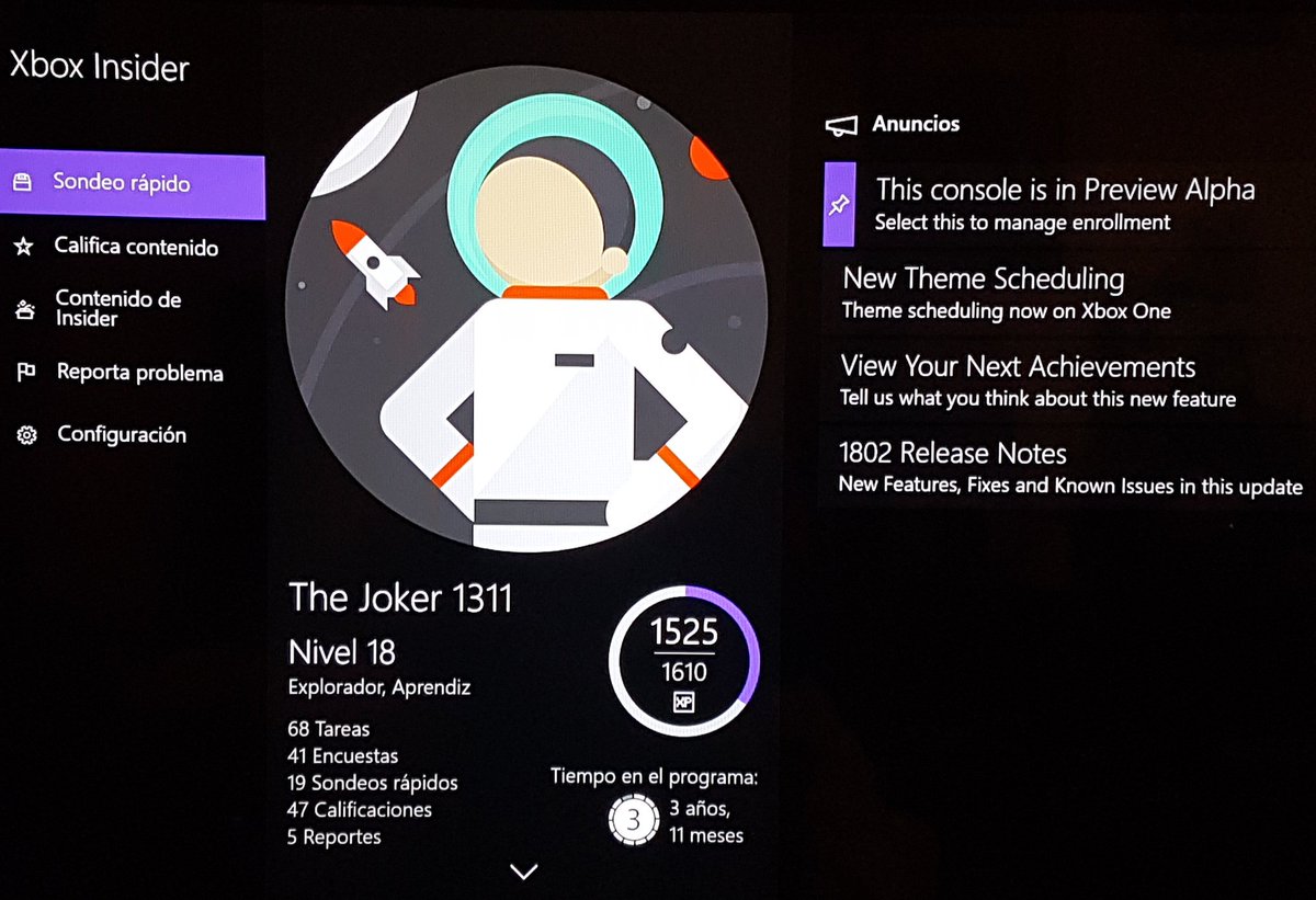Halo_Vic's tweet image. @XboxMexico @Xbox_Army
Pues,después de 2 meses llegó el momento de Volver al Ruedo...😎

Cadena de oración para que mi #XboxOneX no muera con ninguna actualización de #XboxInsider
#PreviewAlpha 

Les iré contando que tal se pone 😉