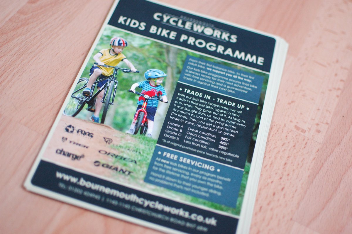 bcycleworks's tweet photo. Did you know we offer free servicing for life with all our kids bikes? Check it out! Awesome bikes from #FrogBikes #GiantBikes #TrekBikes #OrbeaBikes https://t.co/7WxYdIhUBo #kidsBikes #FutureCyclists #DorsetKids #NPlus1 #kidsthatride #balancebike #startearly https://t.co/3HdyUFvZNL