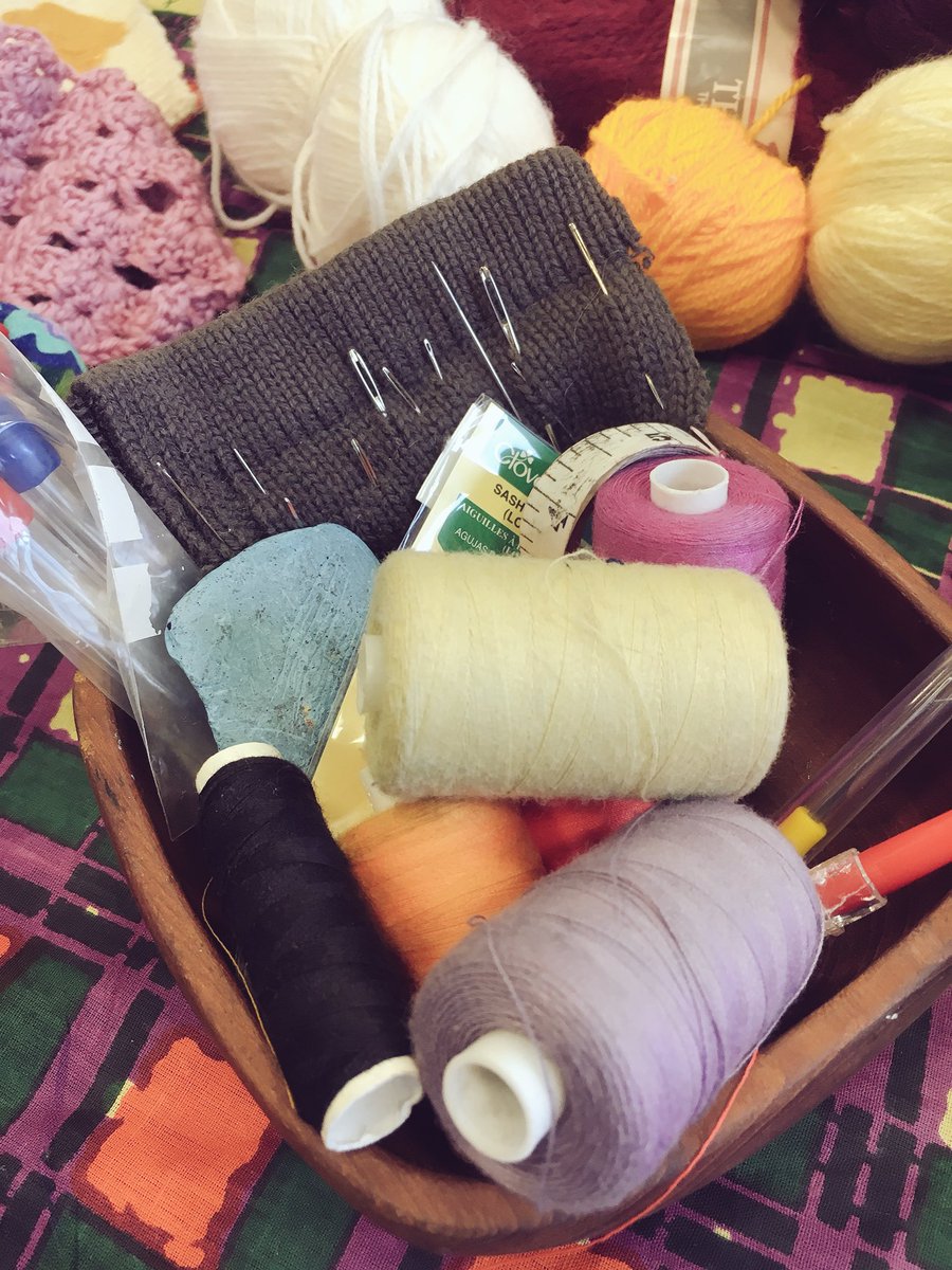 TRAID's tweet photo. All set up and ready for an afternoon of clothes repairs with the #HackneyFixers at the Redmond Community Centre today in #Hackney. 👍 https://t.co/Kmlku2v3GA