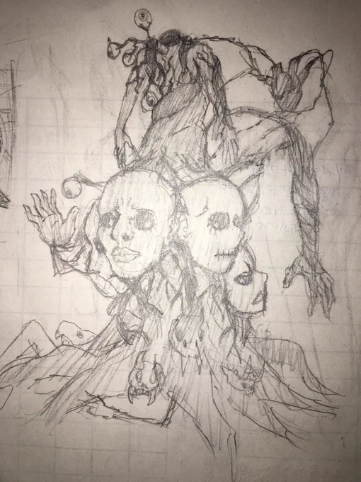 授業中に描いてたやつ 