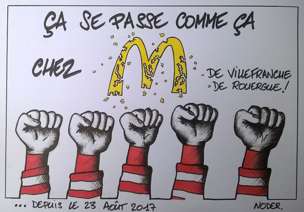 cyrilrtour's tweet photo. https://t.co/pwvX1DdOj95 employés unis comme un poing... .@LesMcDo https://t.co/jcq9Ca4JTH