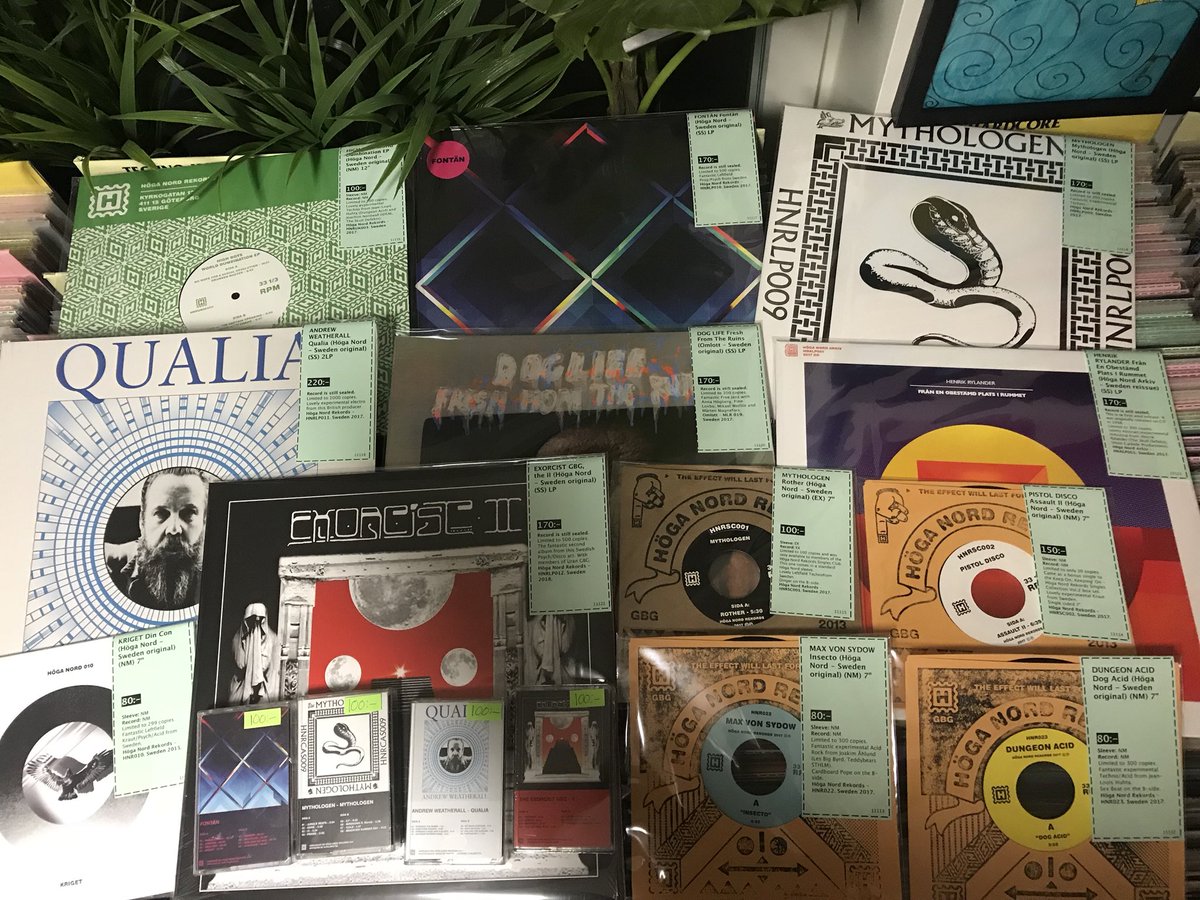 thefiltharchive's tweet photo. In store now!
Höga Nord Rekords came by the other day with a lovely lot of records and tapes. Including the latest fantastic album by The Exorcist GBG.
Price? Condition? You want to buy something? Go to: https://t.co/LgS516DVPa
#theexorcistGBG #dungeonacid #doglife #fontän https://t.co/8XrjIVjDS3
