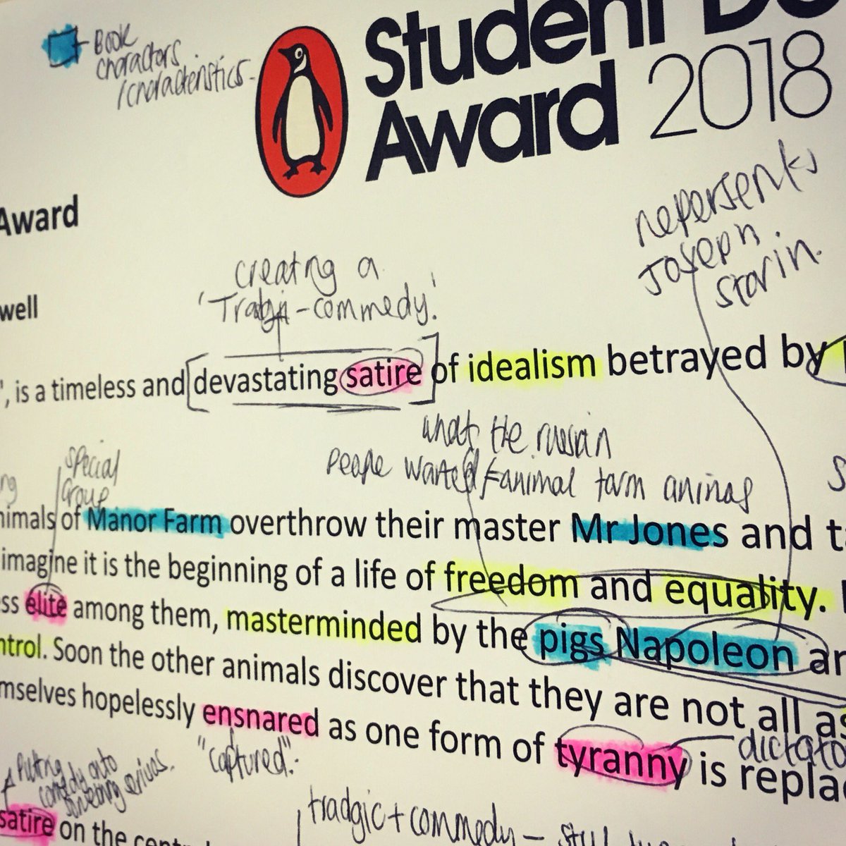 DOVERVILLE's tweet photo. Competition time @UC_Oldham ... Get to know the brief inside and out ... #penguin #studentdesignaward #futuregraphicdesigners #graphicdesigndegree #reetgood https://t.co/mDigXXvakh