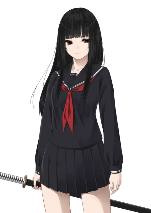 刀少女らくがき 