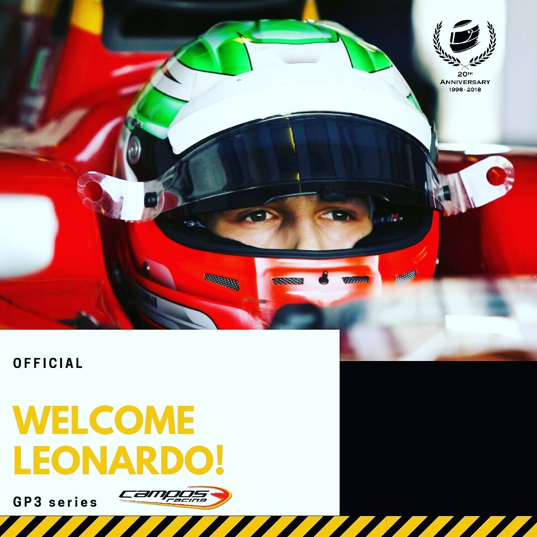 #GP3 | " WELCOME @leopulcini "!
🔛👏🔝
🇬🇧 Our 2016 #EFOpen champion is back at home to make the GP3 series.
🇪🇸 Nuestro #EFOpen campeón en 2016 está de nuevo en casa para disputar las GP3 series.