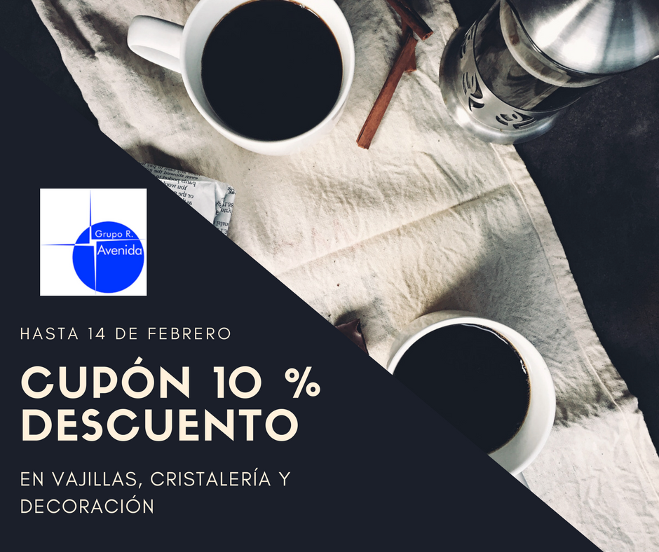 VEN CON EL CUPÓN A LA TIENDA Y OBTENDRÁS UN 10 % DE DESCUENTO EN LOS ARTÍCULOS SELECCIONADOS!!