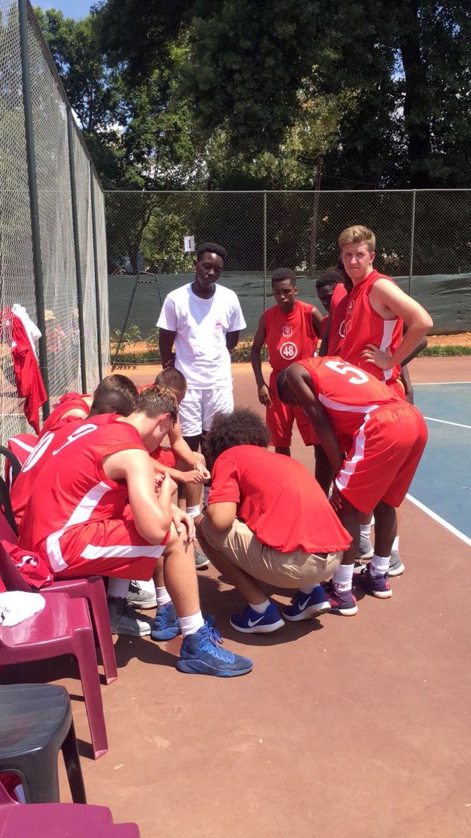 KingEdVIISchool's tweet photo. #RedHoops🏀 @KingEdVIISchool 1sts with work to do, are 8-26 down vs @StDavids_Marist 1sts #digdeeplads #redspirit @zingy099 keep going https://t.co/OdeIr56XXX
