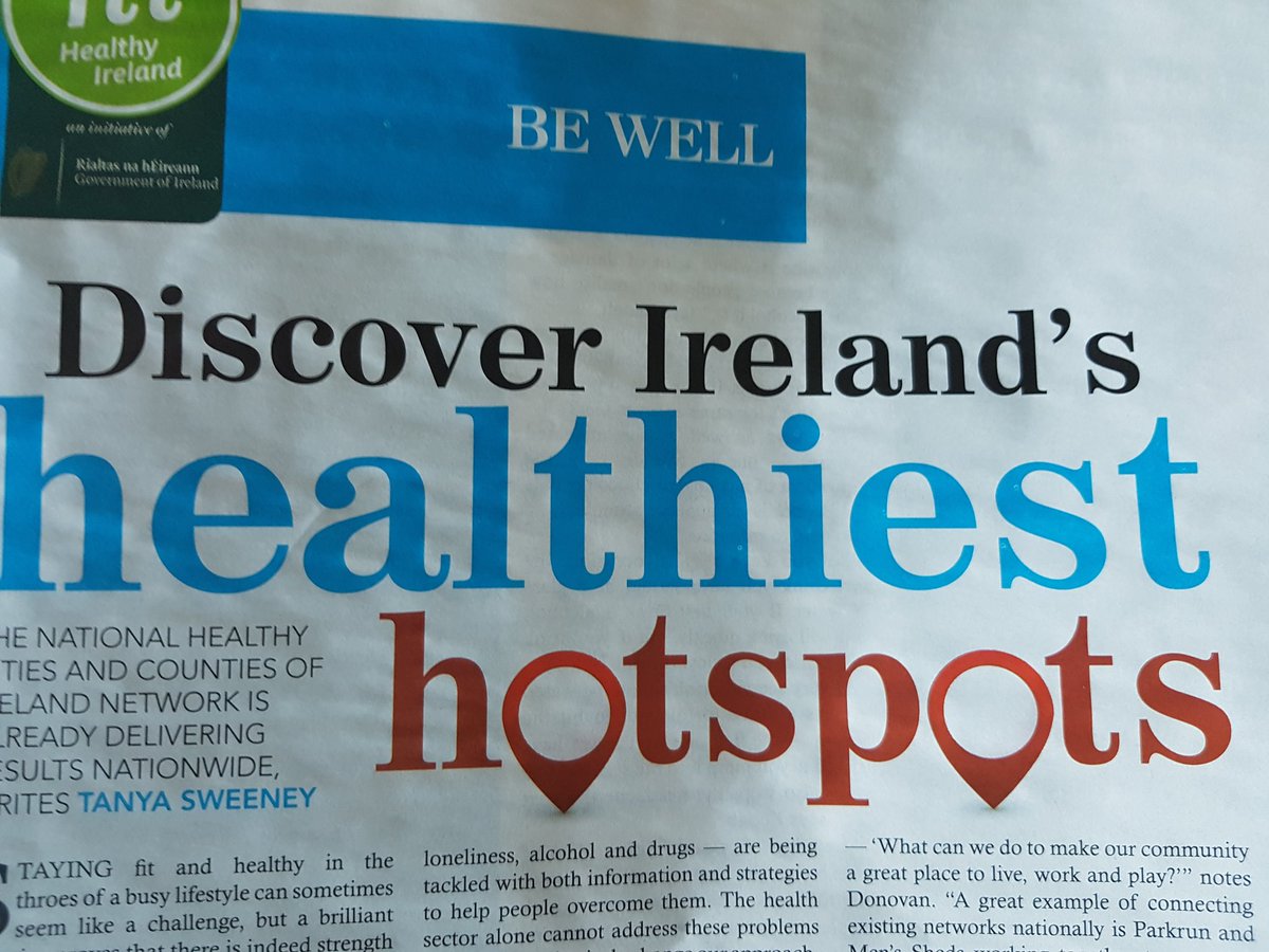 .@HealthyGalway featured in the @HealthyIreland @Independent_ie

Recognising the leading & innovative work Galway City has taken over the past 10yrs
#alcoholstrategy
#earlyyearsplan
@GrowingInGalway
... to name but a few
#HealthyGalway
#HealthyIreland