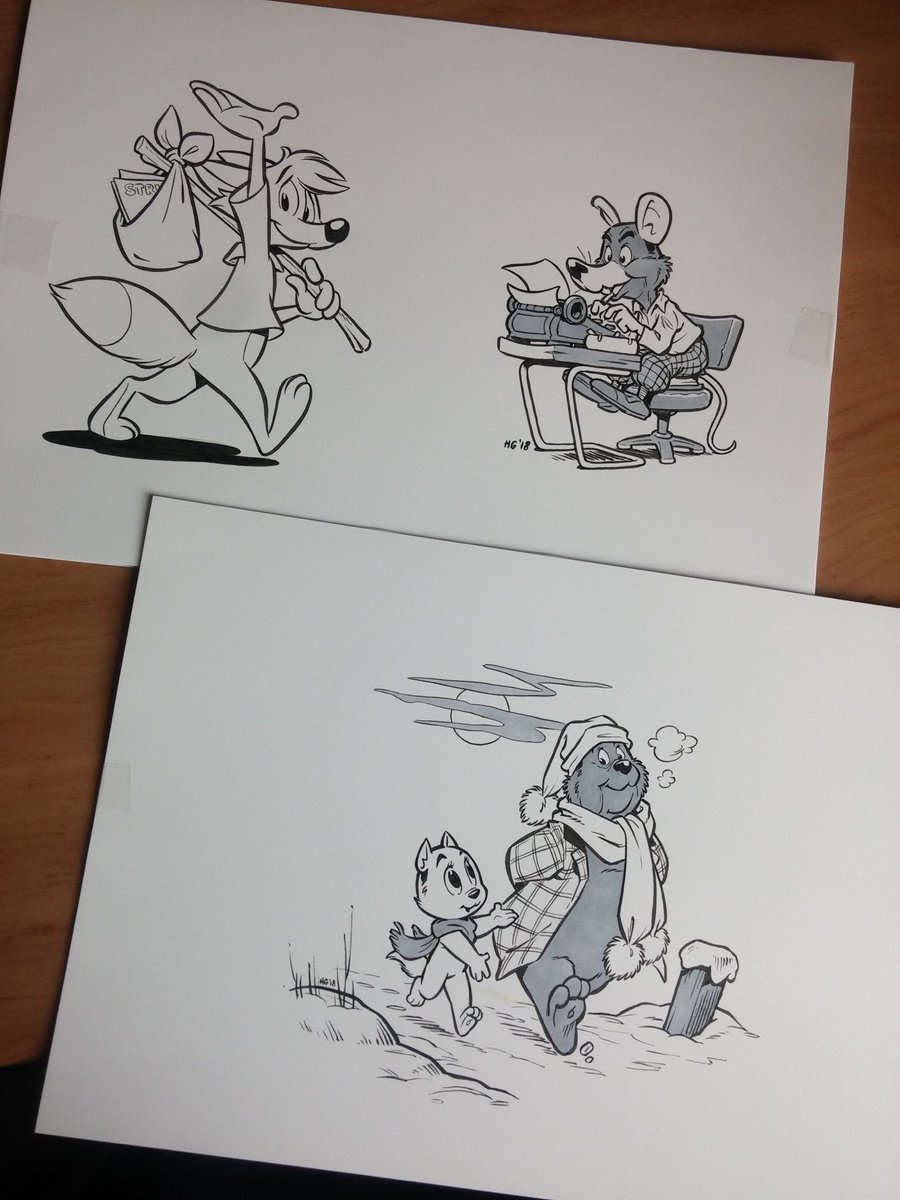 Some inked pictures from last night 