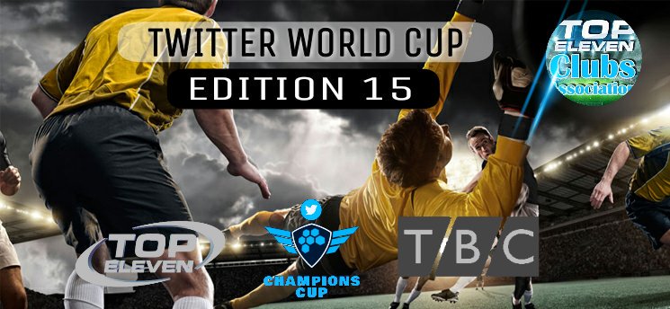 WeAreTECA's tweet photo. 🔴 Twitter World Cup - Edition 15 🔴
   ⚫ First Tournament on Twitter ⚫
           🏆 Open Inscription 🏆

Breaking News 📰 Dears Managers, the Inscription are open to the Twitter World Cup Edition 15 🙌

⚫ I Love TECA ⚫
#teca #twc #topeleven #twc15
📎 https://t.co/gJqPgW7T1u https://t.co/SnINubACD8