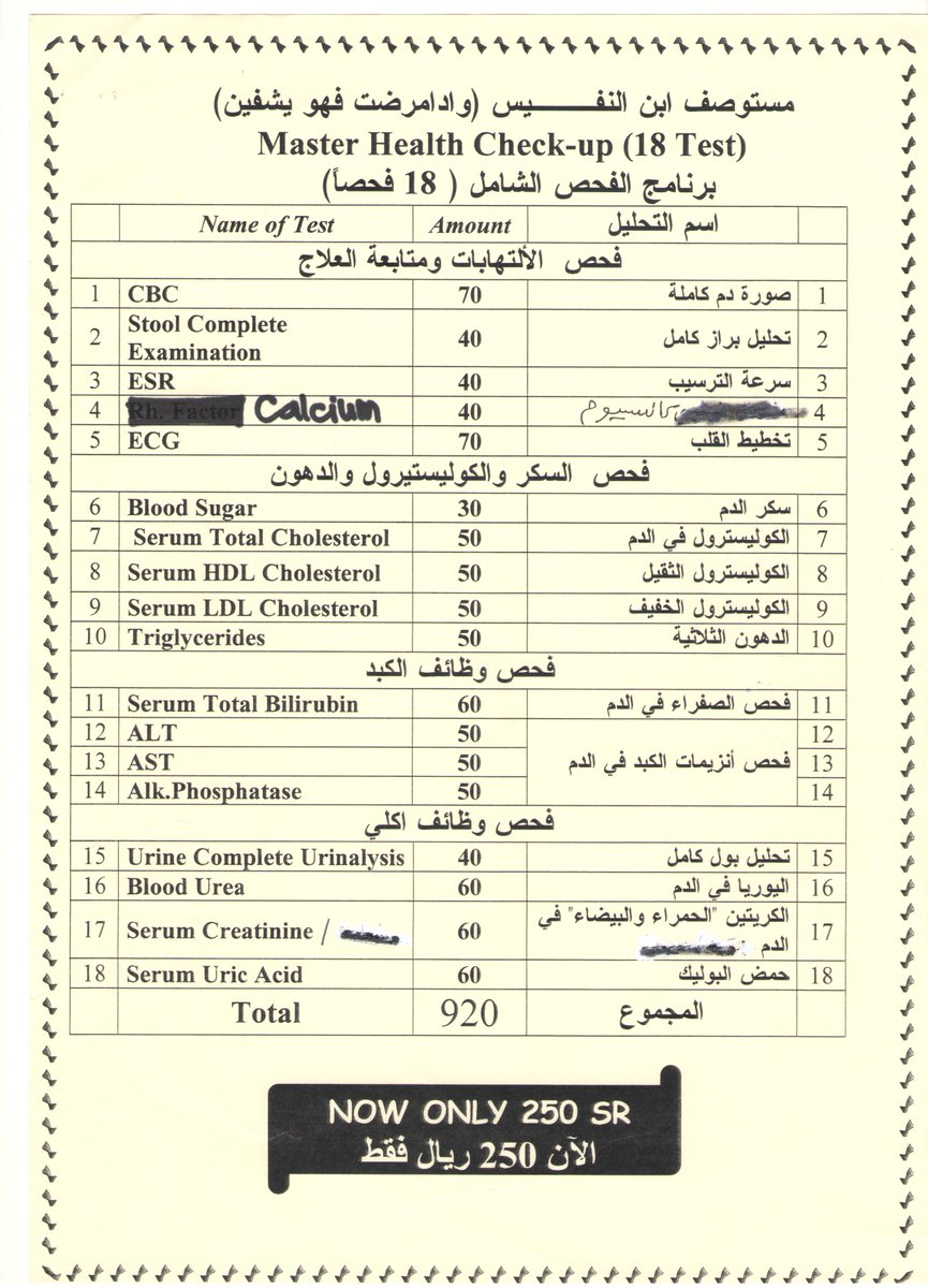 Hdl cholesterol تحليل