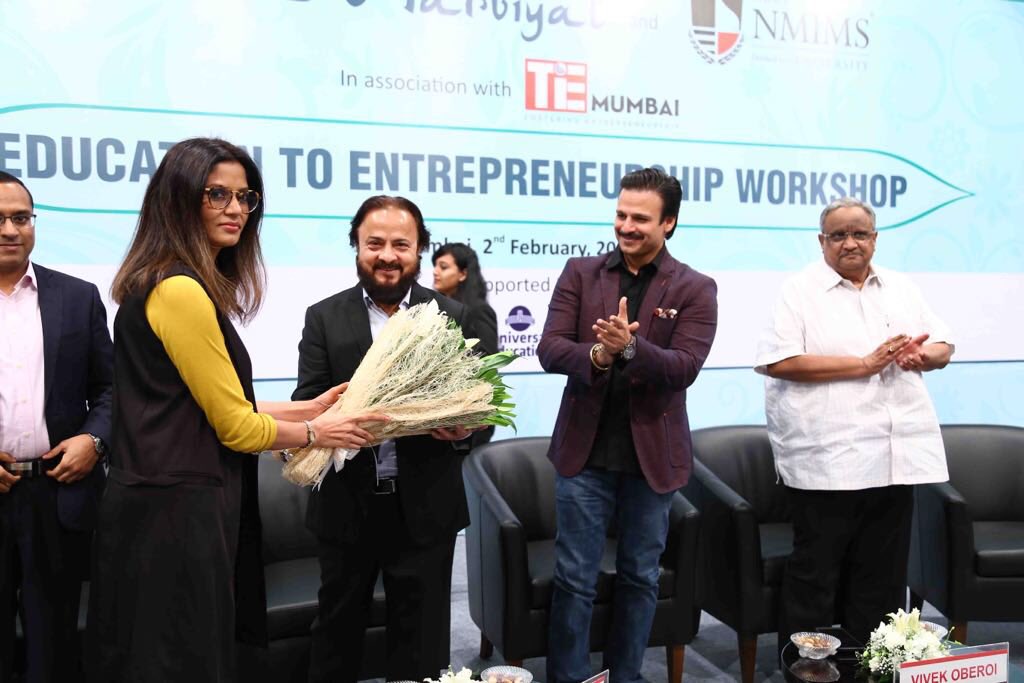 zafarsareshwala's tweet photo. Thank you very much @shaurya_doval @ashishchauhan @vivekoberoi #AmrishPatel #NMIMS for encouraging the youth with your motivational &amp;inspiring anecdotal address in inculcating the spirit of Enterprise in our future of tomorrow https://t.co/SXShoQeune