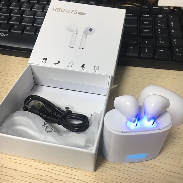 Himtopcase's tweet photo. High quality i7s wireless double In-Ear stereo earphone for iPhone. Chargeable Wireless headphone in pair. #earphone
.
.
.
.
.
.
.
.
#earphones #iphone6 #bluetoothheadphones #bluetoothearphones #iphone6plus #i7 #i7s #headset #wirelessheadphones #wireless… https://t.co/i8n9EFZsmE https://t.co/vUaItDgw8L