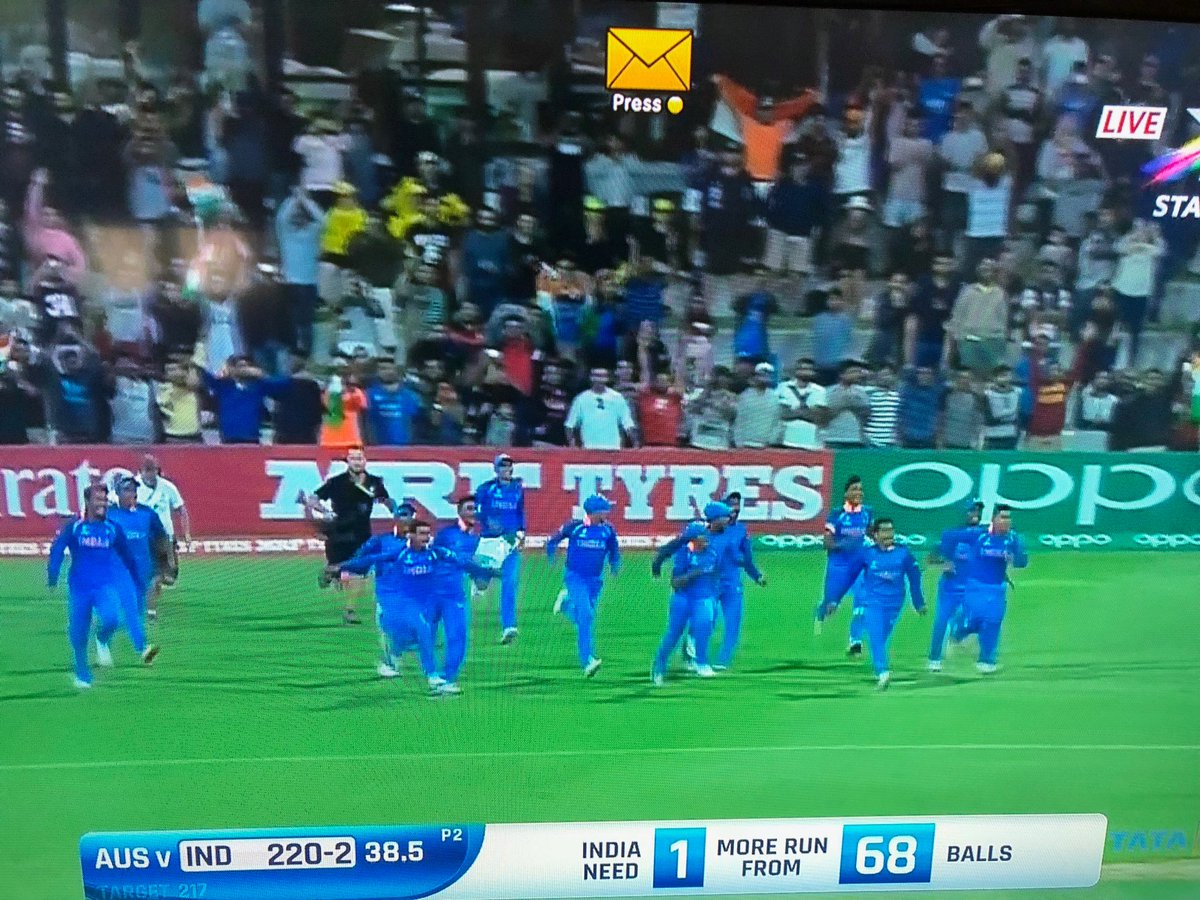 anandmahindra's tweet photo. This is the pic of the #Under19WC as far as I am concerned. The next generation-full of self-belief-rushing into the arena of the future to take what they know belongs to them.. https://t.co/XUlsXUD8ry
