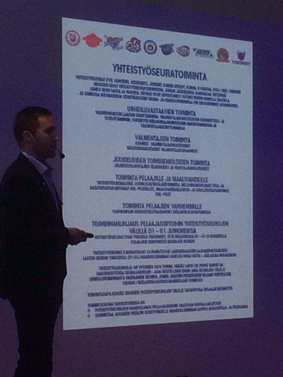 Karhunen <a href="/JokeritRy/">Jokerit Juniorit</a> painottaa aloittavien ikäluokkien laatua. "Sisäänheitto" kaikista tärkein vaihe. #yhteistyö #seurat  #seurojenääni18