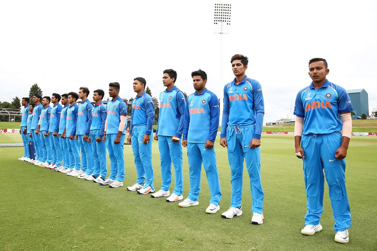 enthusiavjti's tweet photo. India lift their 4th ICC U-19 World Cup  riding on Manjot Kalra's batting heroics🙌#INDvAUS #U19CWC #BoysInBlue https://t.co/or08VSCuyk