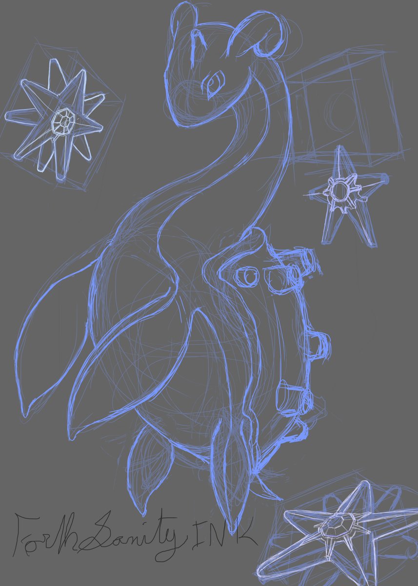 ForthSanity's tweet photo. WIP of #Lapras ...might Finish for Anime North....
#pokemon #Staru #starmie https://t.co/UfY6Fnvvfw