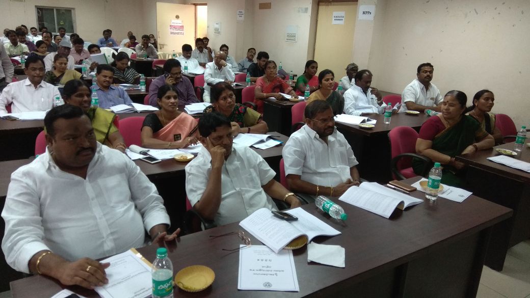 SukenderGutha's tweet photo. District Development Coordination and Monitoring Committee  (DISHA) meeting along with Nalgonda Collector garu and other dignitaries at DRDA office, Nalgonda. https://t.co/ovY21DnBMo