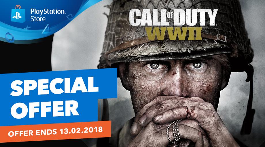 CodWWIIRT's tweet photo. RT @khalidzoox: RT @PlayStationEU: Your squad needs you!

Join the front line for less this weekend with a special offer on #CODWWII from PlayStation Store: https://t.co/i1KeXXmwJ4 https://t.co/6WaYJ3mbCF