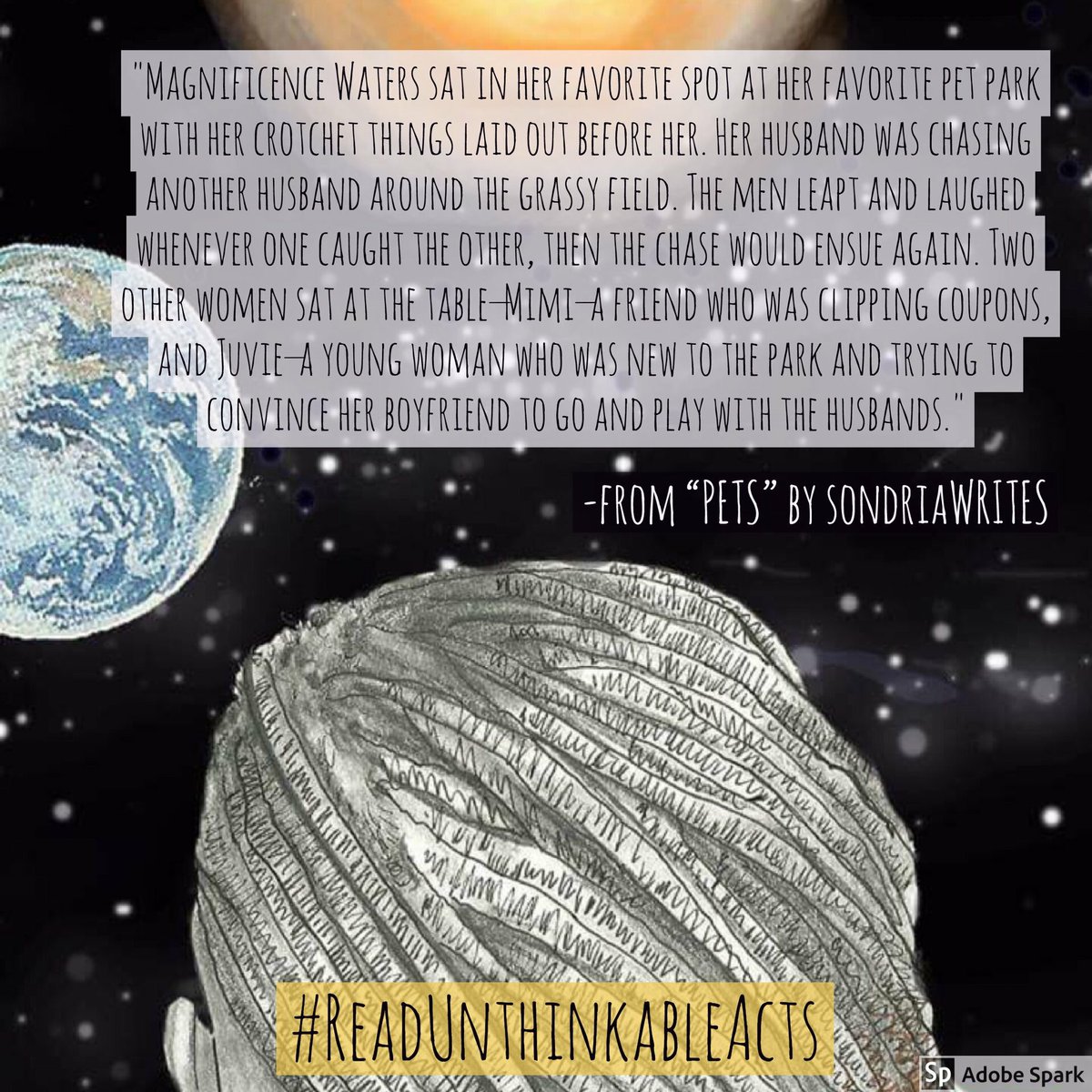 SnAtChPoWeR's tweet photo. Order “UNTHINKABLE ACTS” by @sondriaWRITES on #Amazon >> https://t.co/1c8c0rdDC7 https://t.co/HBxQ0dcR9b