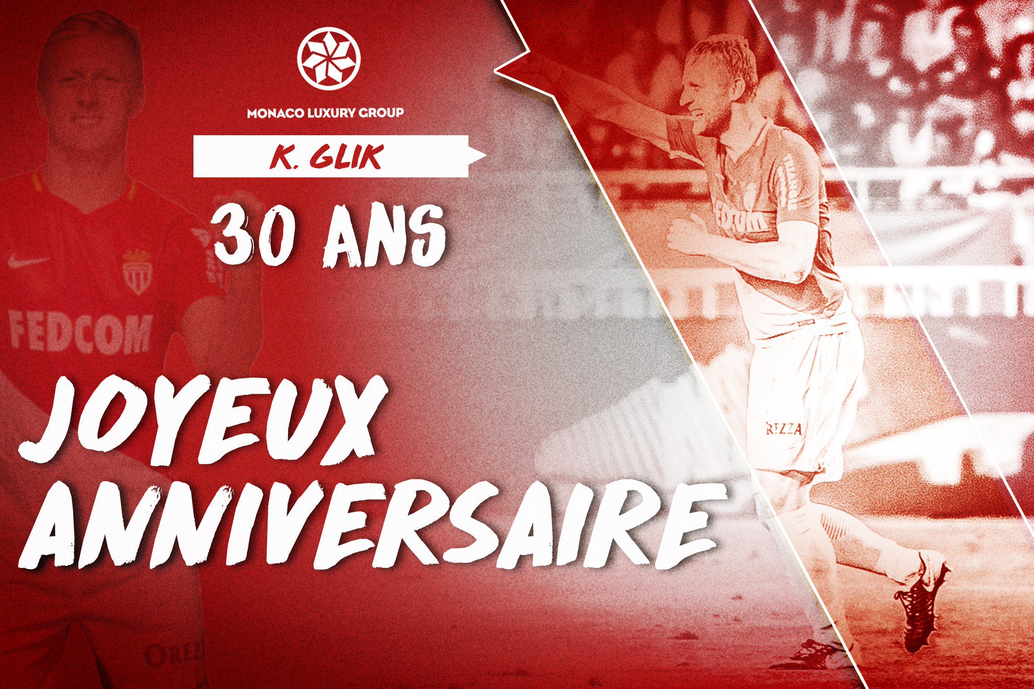 As Monaco Un Tres Joyeux Anniversaire A Notre Roc Polonais Kamilglik25 Qui Fete Aujourd Hui Ses 3 0 Ans Gagnez Son Maillot Grace A Monaco Luxury Group Et Retirez Le