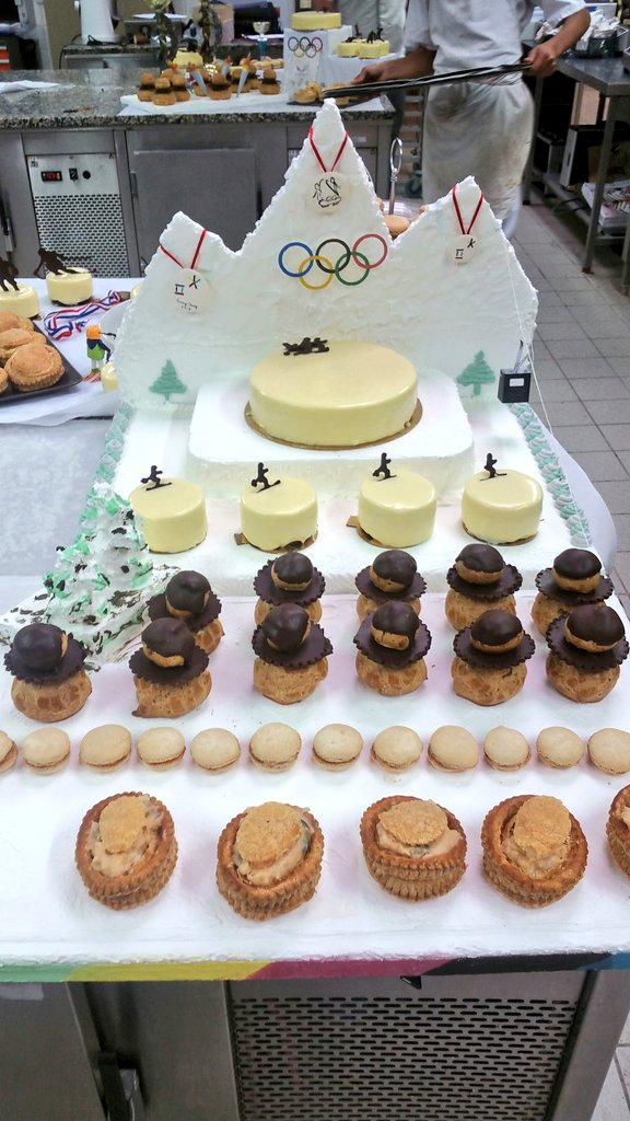 تويتر Lycee Lautreamont على تويتر Travaux Pratiques Pour Les Eleves De Terminale Bac Pro Boulangerie Patisserie Patisseries Sur Le Theme Des Jeux Olympiques D Hiver T Co Nmqg28bgzi