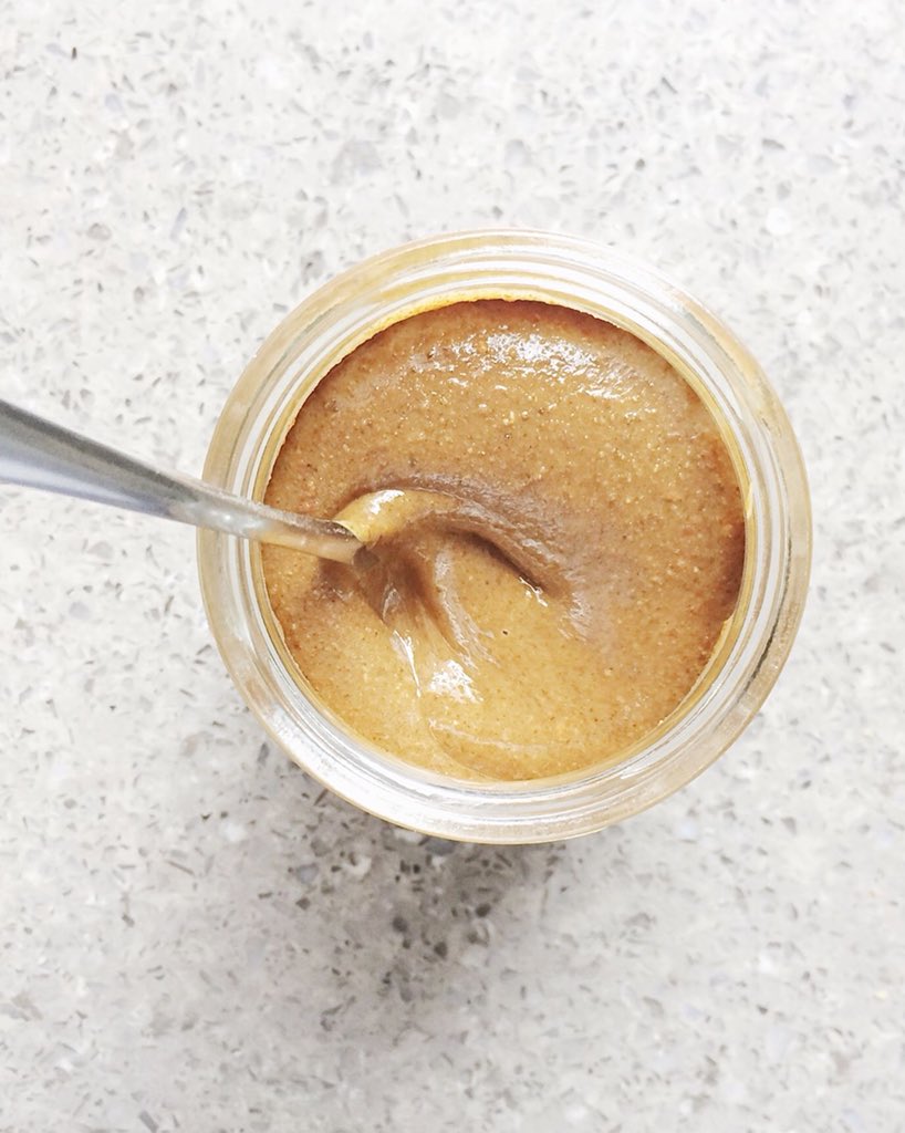 nutblend's tweet photo. If this doesnโt make you run to @partridgesfoods Market (today 10-4) and pick up that spoon of #nutbutter, what will? #nutblend #filledwithfeelgood https://t.co/eVFBc1o8OQ