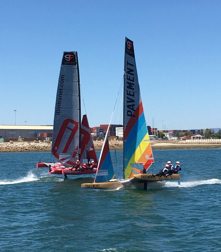 After a man overboard with Paul CJ taking a swim the boys on IDintranet finished with another 3rd on day 2 of the <a href="/SuperFoiler/">SuperFoiler</a> GP