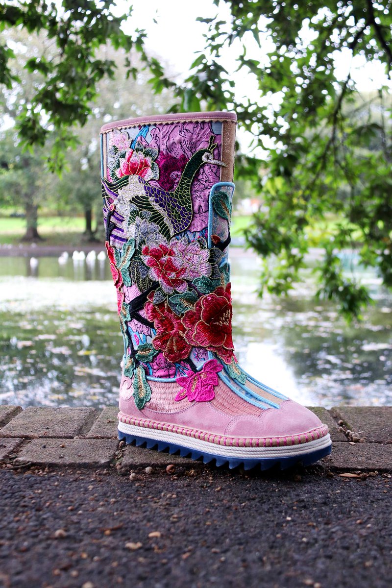 irregular choice peacock shoes