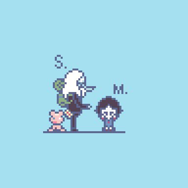 がちょ サイモン マーセリン 肝心の絵を載せ忘れた ドット絵 Dotpict マーセリン サイモン アドベンチャータイム