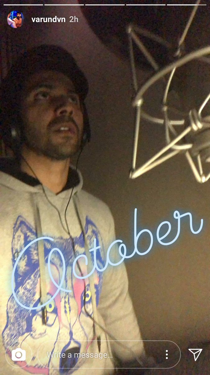 BhaviniVyas3's tweet photo. New insta Stroy @Varun_dvn #October13thApril ! https://t.co/QvqlD3GVxW
