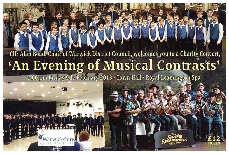 Only a week to go until our charity concert on Friday 9th February, Leamington Town Hall. Tickets from Pump Rooms box office <a href="/Warwick_DC/">Warwick District Council</a> <a href="/B_F_Hamilton/">Benjamin Hamilton</a>