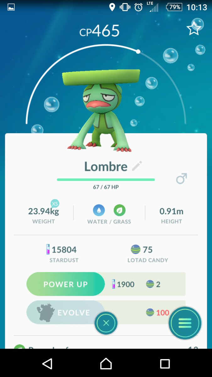 MarionEveni2018's tweet image. When your out in the rain, you end up critical catching a Tyranitar 😱 from a raid, then i finally caught a wild Lombre 😎

#PokemonGO #CriticalCatch #PokèmonHunting