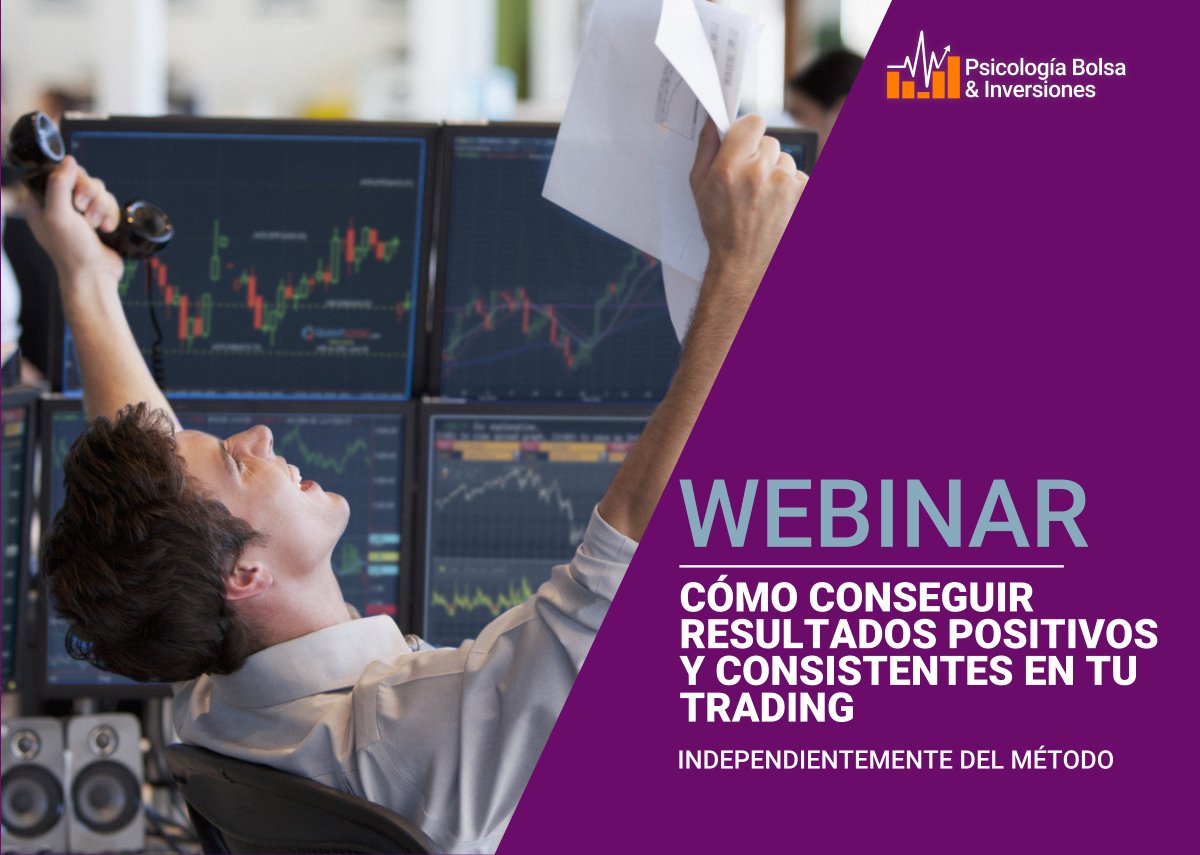 PsicoBolsa's tweet photo. ¿Has hecho algún -o algunos- cursos de #Bolsa para darte cuenta que da igual el método que uses porque la mayoría -incluso tú- pierde el 95% de su #Capital en poco tiempo? Asiste a este Webinar gratuito 7 feb 8 p.m (horaMadrid) https://t.co/RpVGUCdBbK https://t.co/fMOCL76iT5