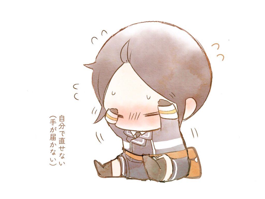揚本さんからこのアイコン起きたら前髪びょんってなってそう…っていう可愛いフレーズを頂きまして……大変妄想が捗りました有難うございました😂🙇‍♀️ 