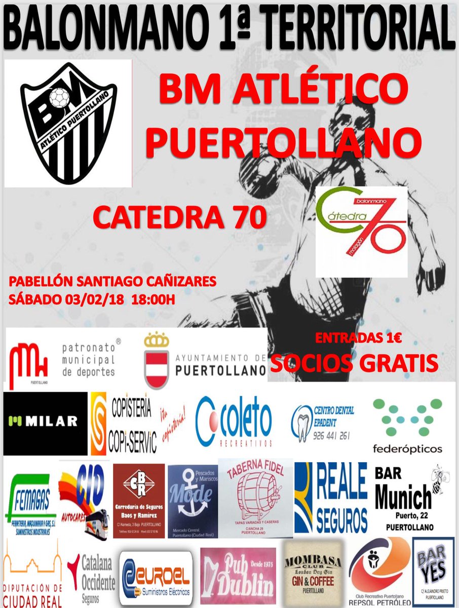 BMCDPUERTO's tweet photo. @BPuertollano @LaVozdePtollano @aytopuertollano @Puertosports @Euroel2000 @JESUSFABIAN2 @JAvileroS @FutBaseAtPuerto https://t.co/zeJ21LZHbt